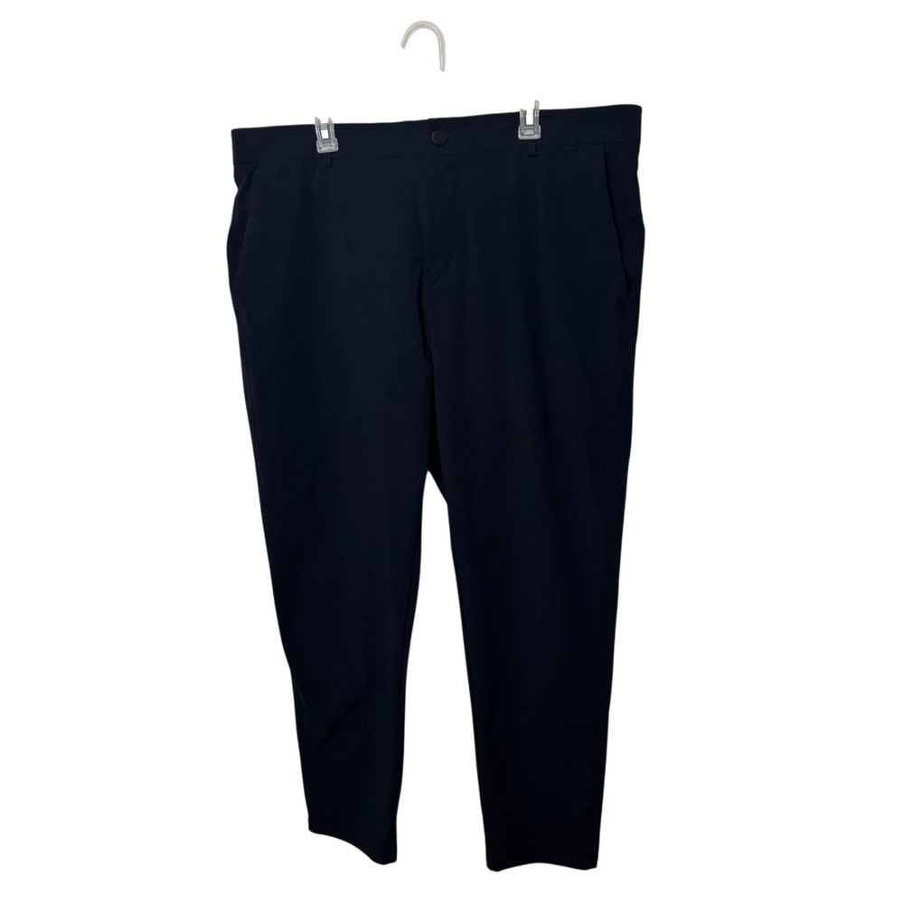 UNRL Concourse Golf Pants Mens 2XL XXL Short Navy Blue Performance Stretch 40x29